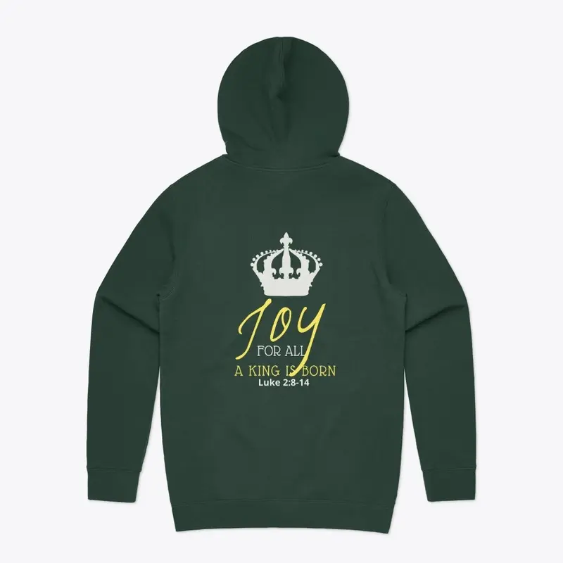 JOY FOR ALL A KING IS BORN APPAREL